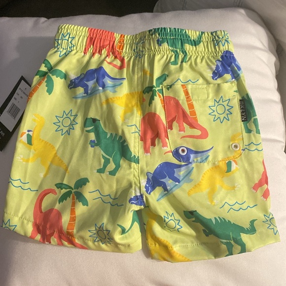 Brooklyn Cloth Surf Ave Boys Swim Trunks Sz 5 MOISTURE WICKING, UV RESISTANT NWT - Picture 2 of 9